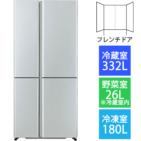 アクア/AQUAの冷蔵庫/冷凍庫/旧モデル・型落ち含む2024年/2023年版まとめ（本体色/容量/幅も記載）