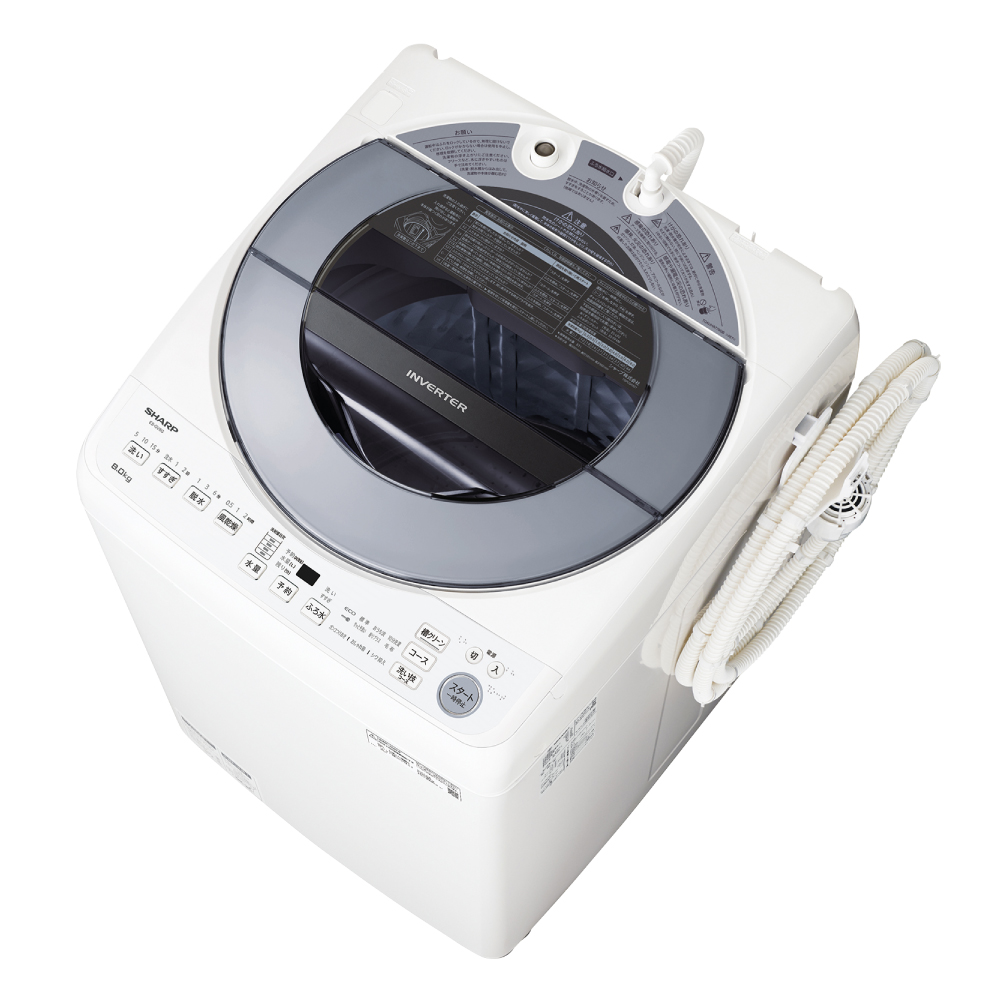 全自動洗濯機【鬼比較】ES-GV8Hと型落ちES-GV8Gの違い口コミ レビュー!