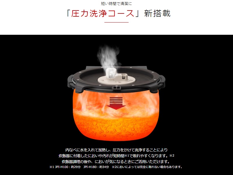 キッチン家電 炊飯器・精米機 炊飯器 タイガー　TIGER 炊飯器 ブラック JPI-BK10K [5.5合 /圧力IH]