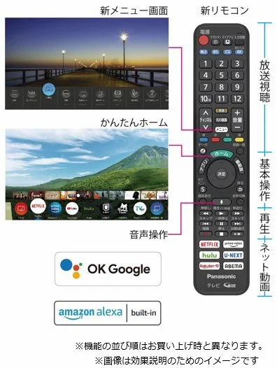 新メニュー画面・新Bluetooth（R）リモコン - 【鬼比較】JX900シリーズ/ HX900/ JX950の違い『まとめ』