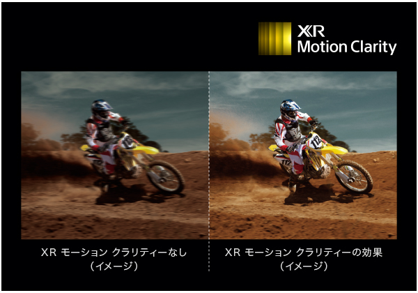 original xrj x95k xr motion clarity 1 - 【鬼比較】X90Kシリーズ/X90J /X95K 違い口コミレビュー!まとめ ソニーブラビアXR